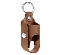 Gomice Inhaler Case Keychain,Case for Inhaler Spacer with Metal Buckle | Handy Lightweight and Protective PU Leather for Hiking, Daily Use and Travel