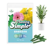 Gomice Plant Fertilizer | Indoor Plant Fertilizer For Houseplants | 18 Sticks Indoor Plant Food Spikes, Tree Fertilizer Spikes Potted Plants Nutrition Bar