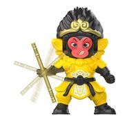 Gomice Toy Monkey, Face Changing Model, Decorative Funny Monkey Ornament for Desk and Display Cabinet for Kids and Adults Decor