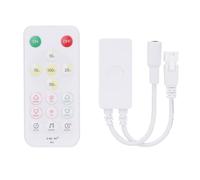 GOMING DC 5V-24V SP646E SPI Monochrome LED Controller Compatible with Mobile APP and 2.4G Remote Control for SPI WS2811 IC Monochrome LED Strip