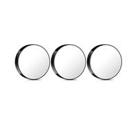 GOMIPURU Travel Magnifying Mirror, 20x&30x&40x Magnifying Mirror with Suction Cups, Small Compact Mirror Comes with Tweezer