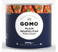 GOMO - Plain Neapolitan Pizza Sauce 2.5kg - Authentic Italian Tomato Base for Pizzas & More