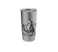 Gomory The Camel Riding Desert Duchess Stainless Steel Insulated Tumbler