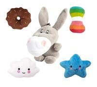 GOMUHE Dog Squeaky Toys Puppy Plush Dog Toy for Small & Medium Dogs (5 Pack)
