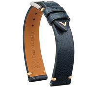 Gomvadr Quick Release Leather Strap, Oil Wax Leather Watch Straps, Italian Calfskin Watch Straps Replacement Strap for Men Women 16 18 19 20 21 22 mm, 18mm, Leather, No gemstone