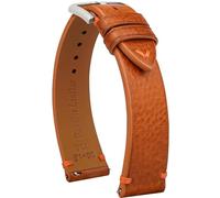Gomvadr Quick Release Leather Strap, Oil Wax Leather Watch Straps, Italian Calfskin Watch Straps Replacement Strap for Men Women 16 18 19 20 21 22 mm, 21mm, Leather, No gemstone