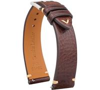 Gomvadr Quick Release Leather Strap, Oil Wax Leather Watch Straps, Italian Calfskin Watch Straps Replacement Strap for Men Women 16 18 19 20 21 22 mm, 22mm, Leather, No gemstone