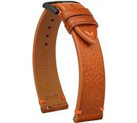 Gomvadr Quick Release Leather Strap, Oil Wax Leather Watch Straps, Italian Calfskin Watch Straps Replacement Strap for Men Women 16 18 19 20 21 22 mm, 18mm, Leather, No gemstone