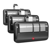 GONAT Universal Garage Door Opener Remote with Visor Clip, for LiftMaster/Chamberlain/Craftsman Door Opener, Suitable for 5 Color Learn Buttons, 3 Pack