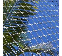 GONCBKVN Stainless Steel Woven Wire Mesh, Flexible Hardware Cloth Net, Safety Fence Mesh, Railing Stair Protection Net Woven Net Garden Netting (Color : Mesh 10cm, Size : 1m x 2m)