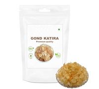 Gond Katira Pure Organic 200 gm | Almond Gu.m Bad.am Pisin Organic, Edible Gu.m, Tragacanth gu.m, Katora Gu.m Crystals, Bad.am Gondh for Summer, Bad.am Gu.m, Bad.am Banka, White Almonds Goond Gaund
