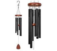 Gondinsky Memorial Sympathy Wind Chimes, Large Metal Deep Tone Wind Chime, Ideal Memorial Gift for Remembering Loved Ones, Mother, Father, Garden, Outdoor Patio, and Yard Decor (35 Inch)