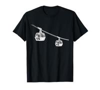 Gondola, ski lift, skiing, apres, skiing, snowboarding, holidays T-Shirt