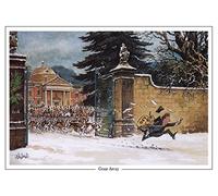 "Gone Away" by Norman Thelwell A5 fox hunting greeting card with envelope