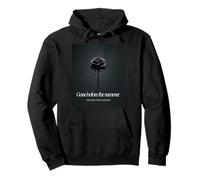 Gone Before The Summer Black Rose Cover Art Pullover Hoodie