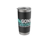 Gone Bionic - Get Well Hip Replacement Surgery Recovery Stainless Steel Insulated Tumbler