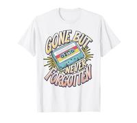 Gone But Never Forgotten Cassette Tape Meme T-Shirt
