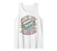 Gone But Never Forgotten Cassette Tape Meme Tank Top