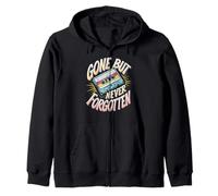 Gone But Never Forgotten Cassette Tape Meme Zip Hoodie