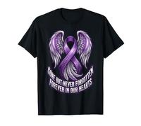 Gone But Never Forgotten Forever in Our Hearts Angel Wings T-Shirt
