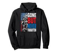 Gone but never forgotten memorial day and 4th of july Pullover Hoodie