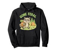 Gone Feral Prepper Survival Bushcrafting Pullover Hoodie