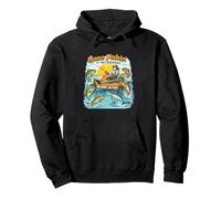 Gone Fishin' for Retirement No Work All Play Fishing Fun Pullover Hoodie