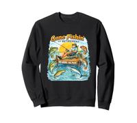 Gone Fishin' for Retirement No Work All Play Fishing Fun Sweatshirt