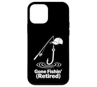 Gone Fishin Retired Relaxed Fishing Humor Design Case for iPhone 12 mini