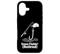 Gone Fishin Retired Relaxed Fishing Humor Design Case for iPhone 17