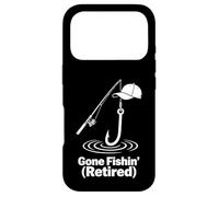 Gone Fishin Retired Relaxed Fishing Humor Design Case for iPhone 17 Pro