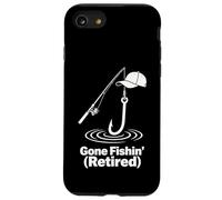 Gone Fishin Retired Relaxed Fishing Humor Design Case for iPhone SE (2020) / 7/8