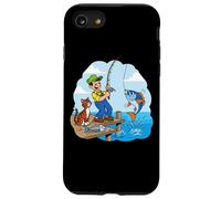 Gone Fishin' With A Cat By The Pier Case for iPhone SE (2020) / 7 / 8
