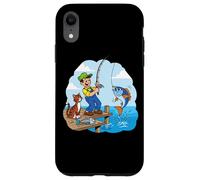 Gone Fishin' With A Cat By The Pier Case for iPhone XR