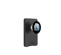 Gone Fishin' With A Cat By The Pier PopSockets PopWallet for MagSafe