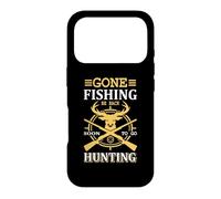 Gone Fishing Be Back Soon To Go Hunting Hunter Life Nature Case for iPhone 17 Pro