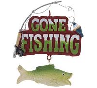 Gone Fishing Christmas Ornament