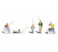 Hand-painted N scale figures sets Woodland Scenics