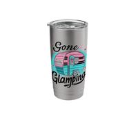 Gone Glamping Glamp Camping Glamper Stainless Steel Insulated Tumbler