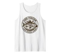 Gone Perchin Lake Geneva Perch Fishing Tank Top