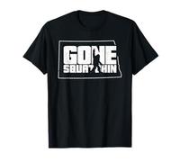Gone Squatchin North Dakota | Bigfoot Hunters of America T-Shirt
