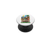 Gone To The Beach Left The Gradebook Behind Teacher PopSockets Adhesive PopGrip
