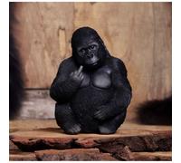 gone wild cursing gorilla ornament