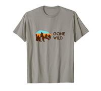 Gone Wild - Funny Bear T-Shirt