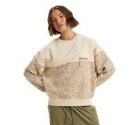 Roxy Gone Wild Block - Colour Block Fleece With Printed Block For Women