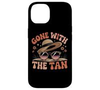 Gone With The Tan Hat Sunglasses Summer Sun Case for iPhone 14
