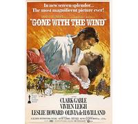 Gone With The Wind Clark Gable Poster/Print/Picture Satin Photo Paper - A0-841mm x 1189mm