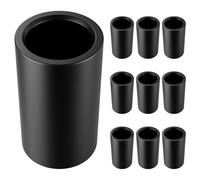 GONENGNAIL- Ground Rod Driver Cap,Steel Hammer Pad Tool Protective Driving Head for Grounding Rods,Fence Posts,Stakes (10pcs cap for 3/4’’and 5/8” Sectional)