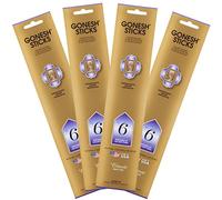Gonesh # 6 Incense (4 Pack), Crystal, Gold