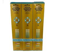 Gonesh Incense Sticks Extra Rich Collection: Rain 12 Pack (20 Sticks/Pack)